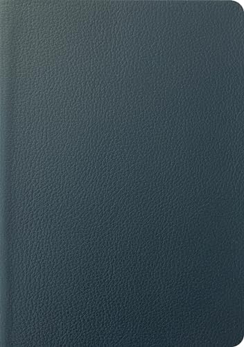 NLT Life Application Study Bible, Third Edition, Large Print (Genuine Leather, Navy Blue, Red Letter)