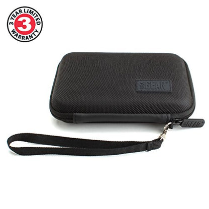 USA Gear Hard Case Compatible with Wonder Bible KJV the Talking Audio Bible Player, Wonder Bible NIV, Cable, Earbuds & More - Scratch Resistant Interior, Wrist Strap (Case Only) - Black - color: Black