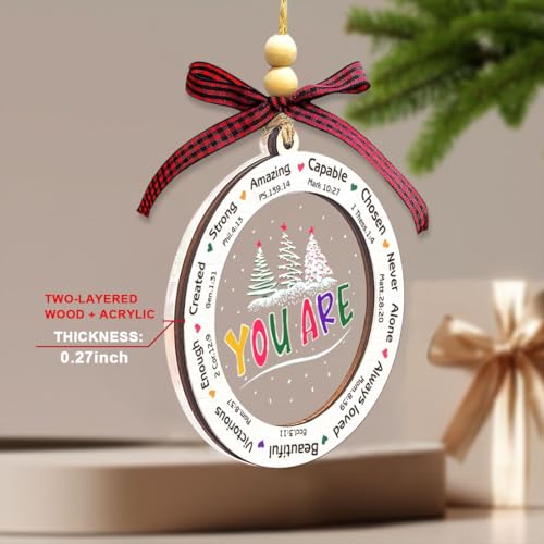 Christian Christmas Ornaments 2026, Religious Ornaments for Christmas Tree - style: Christian
