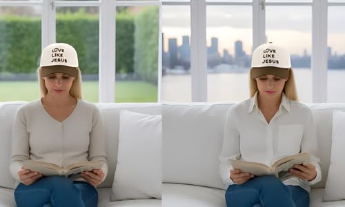 Two Tone Embroidered Lettering Baseball Cap - color: White/Deep Brown