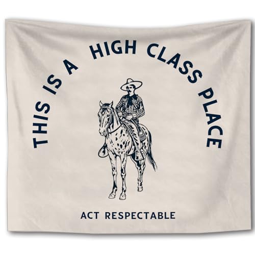 Foritho Cowboy Western Tapestry, Vintage Western Rodeo Cowboy Tapestry Wall Hanging, Funny Country Southwestern Wall Tapestries for Bedroom Living Room Home Office Decor, 50x60 Inch - color: Color 12
