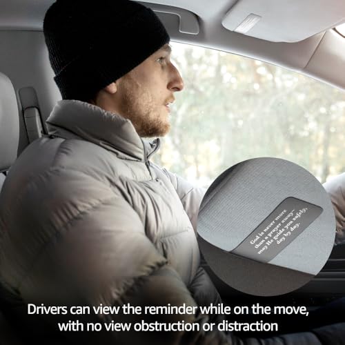 God Prayer Car Visor Clip, Black Religious Visor Clip for Men Women - color: Black01