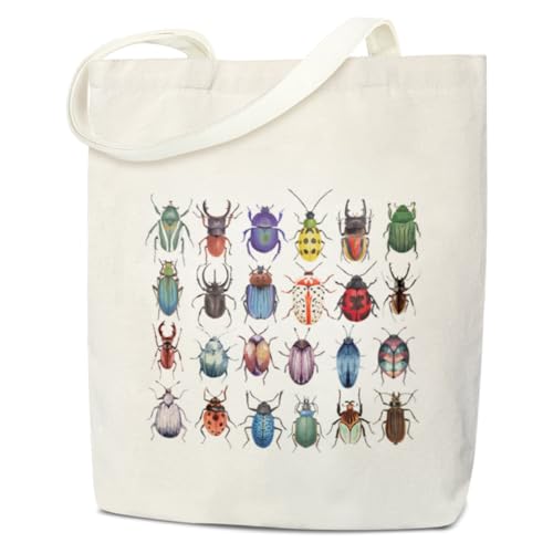 Doreen's Boutique Aesthetic Canvas Handbag Tote Bag - style: Insect