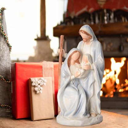 10" Nativity Scene Set Holy Family Ornament Statue Resin Figurine