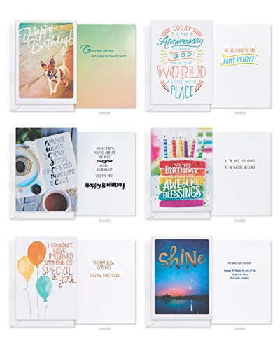 American Greetings 41-Count All-Occasion Religious Card Pack, Assorted Inspirational Designs - color: Deluxe Religious
