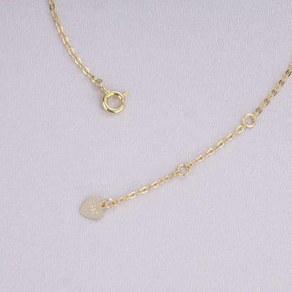 GAVU 925 Sterling Silver Small Cross Charm Bracelet for Women - color: 14K Gold Plated
