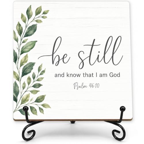Be Still and Know That I Am God Wood Sign 5.1" Christian Decor(030 - color: Be still1