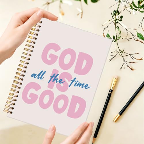 God Is Good All the Time Bible Notebook Journal for Women,A5 - color: God Is Good All the Time