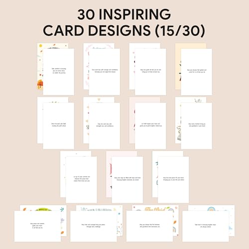 Decorably 120 Pack Inspirational 4x6in Christian Greeting Cards