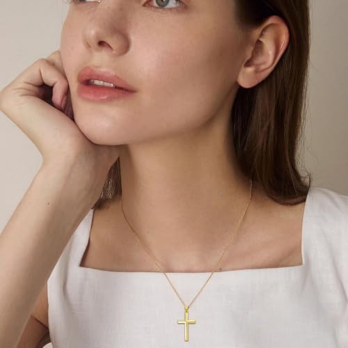 KQ&TTENG 14k Gold Plated Four Leaf Clover Necklace Irish Jewelry Wedding Anniversary Birthday Gifts for Women Wife Mom Girlfriend - color: A06
