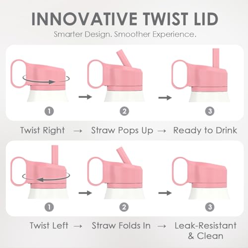 Cowgirl Water Bottle with Twist Lid Insulated Stainless Steel 20oz, Travel Water Bottles for Sports & Gym, Gift for Women Girfriend Birthday Christmas - color: Cowgirl