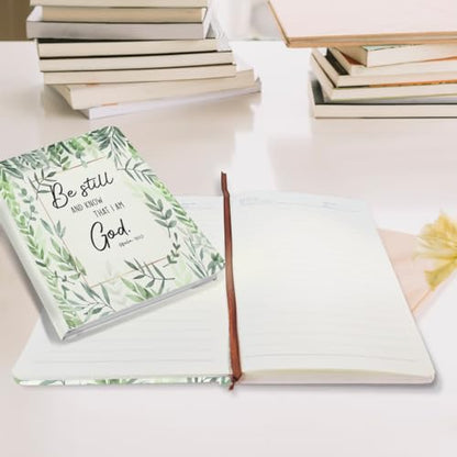 Christian Hard Shell Journal Notebook Notebook 200 Sheets (5.8 x 8.3) - color: Multi 1157