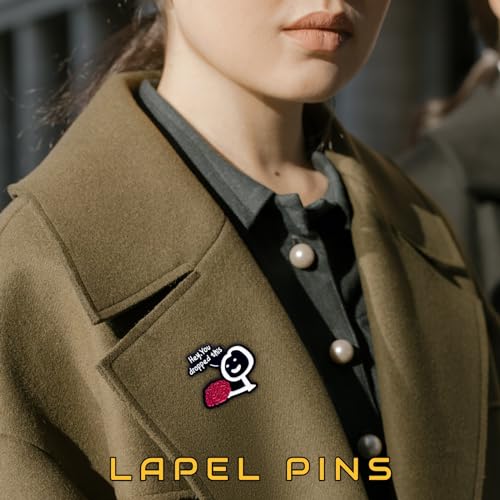 Enamel Pins, Jesus Christ & Cross Pins for Backpacks, Christian Religious God Faith Lapel Pin, Catholic Bedge Brooch for Lanyard, Bag, Hat, Clothes, Jacket, Vest. - style: You Dropped This