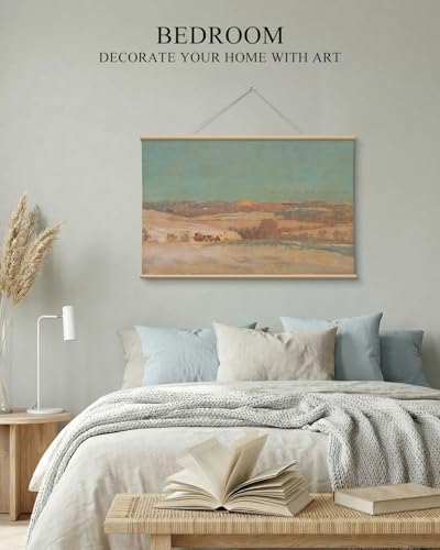 VIYYIEA Large Framed Christian Wall Art, 24x36 Inch Be Still Bible Verse Canvas Print, Psalm 46:10 Scripture Landscape Wall Decor for Prayer Room and Bedroom - color: Proverbs of the Wilderness
