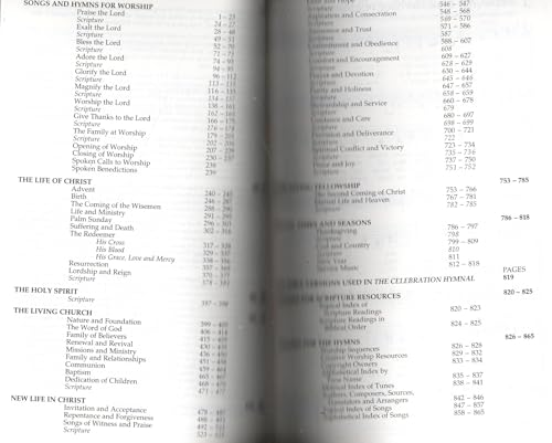 The Celebration Hymnal: Songs and Hymns for Worship, Rust