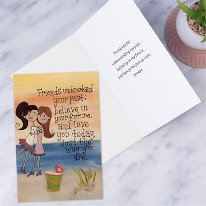 Encouragement Get Well Card for Women, Thinking of You Cards for Friends - color: DXI#053