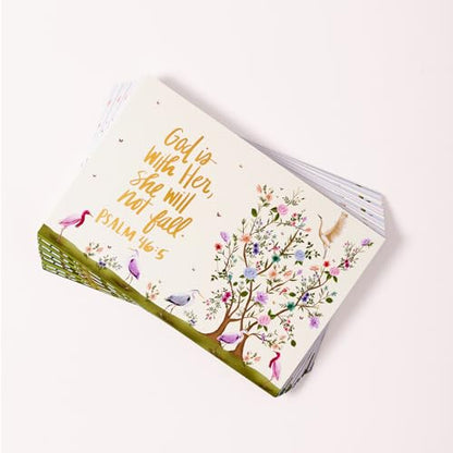 WORLD TRAVELER Scripture & Prayer Cards, 36 Prayer Cards, Gift Boxed 4x6 - color: Branch Of Life