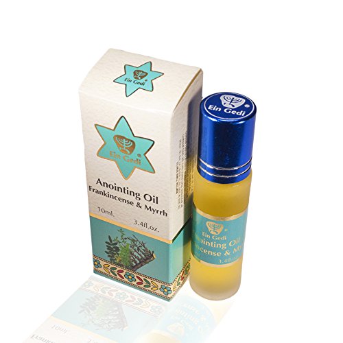 NEW !!! Roll On Anointing Oil Frankincense&Myrrh 0.34oz From Holyland Jerusalem