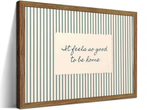 Framed Canvas Wall Art It Feels So Good to Be Home, 8x10in - color: It Feels So Good to Be Home, size: 8"L x 10"W
