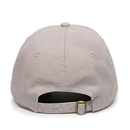 Praying Hands with Cross Baseball Cap Embroidered Cotton Adjustable Dad Hat - color: Light Grey