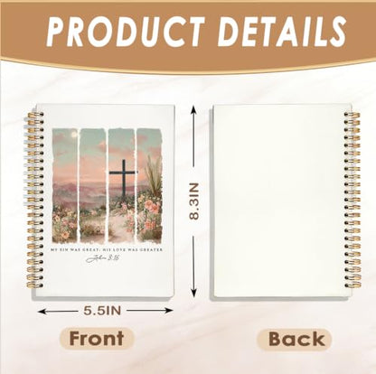 Bible Journal for Women, Christian Gifts for Women - color: Bible Journal for Women-white