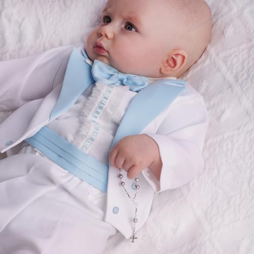 Precious Pieces Baby First Rosary .925 Silver or 14K Gold-Plated - color: Grey-SILVER