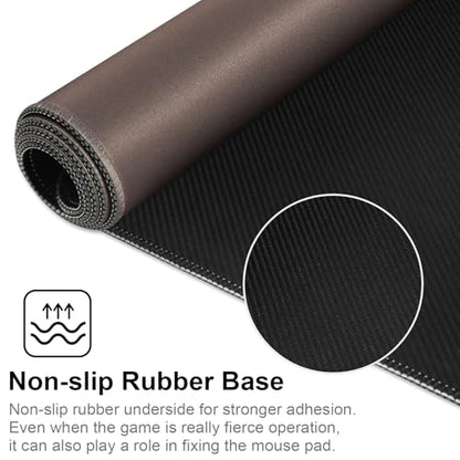 XXL Gaming Mouse Pad 35.4x15.7 Professional Large Mouse Pad & Computer Game Mouse Mat-90x40 Chocolateus - color: Chocolateus, size: 35.4L x 15.7W inches