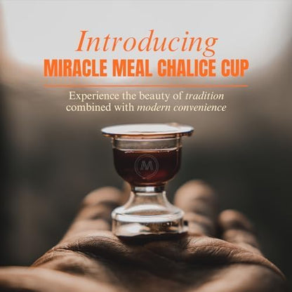 Miracle Meal Prefilled Chalice Communion Cups & Wafer Set, Box of 100ct
