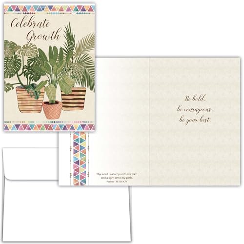 KJV Celebrate Growth Encouragement Card, 1 Count - color: Celebrate Growth