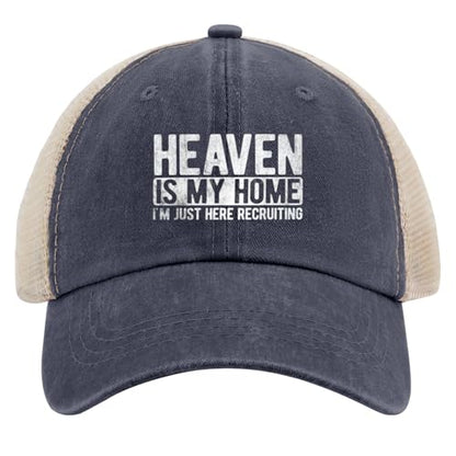 Jesus Hat Gifts for Men - color: Purplish Blue048