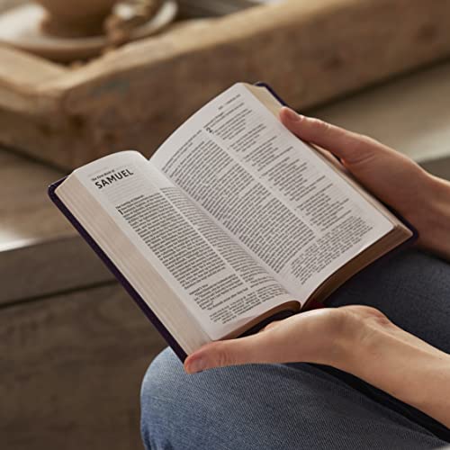 NKJV Compact Paragraph-Style Bible w/ 43,000 Cross References, Purple Leathersoft Zipper Closure, Red Letter, Comfort Print: Holy Bible, New King James Version: Holy Bible, New King James Version
