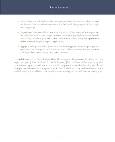 Jesus Calling 52-Week Bible Study: Experience the Presence of God (Jesus Calling Bible Studies)