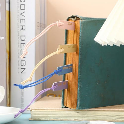 Skyygemm 10 Pcs Christian Bookmarks Christmas Gift for Women, Pastel - color: Pastel