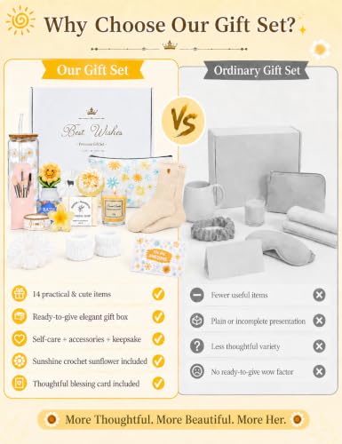 14PCS Gifts for Teen Girls - Gift Basket for Teen Girl, Gifts Trendy Stuff - color: Beige