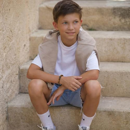 Cross Bracelet Gifts for Boys Girls, Baptism Communion Confirmation Birthday Christmas Valentines Graduation Gifts for Son Grandson Nephew Brother Niece - color: Confirmation2