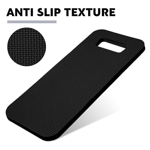 Riakrum 20 Pcs Garden Kneeling Pad Garden Knee Pad Thick Foam Knee Mat Waterproof Cushion for Kneeling Multi Functional and Church Kneeler for Praying, Baby Bath, Yoga, 15.4 x 6.7 Inch (Black) - color: Black