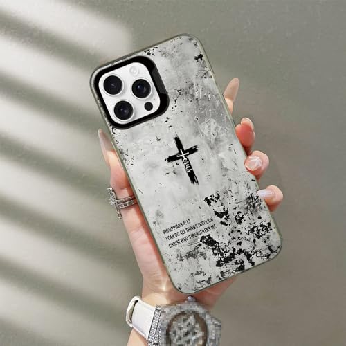 Jesus Cross Christian Phone Case Compatible with iPhone 16 - color: Cross5, size: iPhone 16