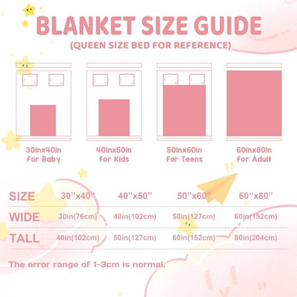 Personalized Baby Crown Blanket for Girls with Name - color: Crown