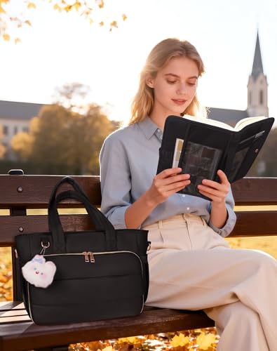 Large Bible Bag with Bible Cover Case for Women, Quilted Church Tote Bag Carrying Case, Mothers Day Gift