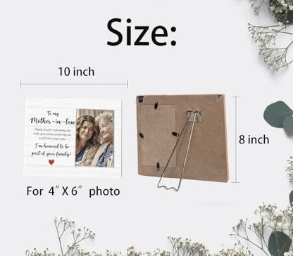 Mother In Law Wedding Picture Frame - color: mother in law