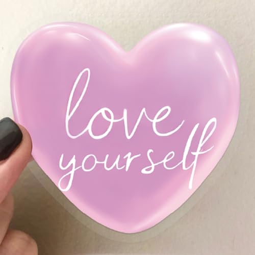 50PCS Transparent Purple Motivational Stickers, Positive Quote Stickers - style: Modern
