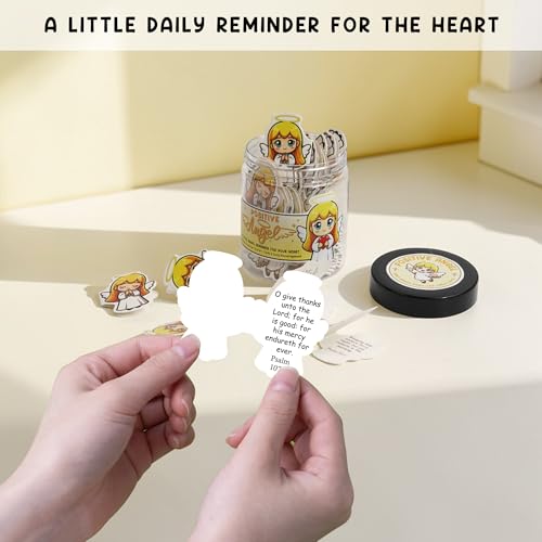 Positive Angel Jar, Angel Gifts For Women, First Communion Gift For Girls, Cute Christian Gifts for Teen Girls - style: Positive Angel