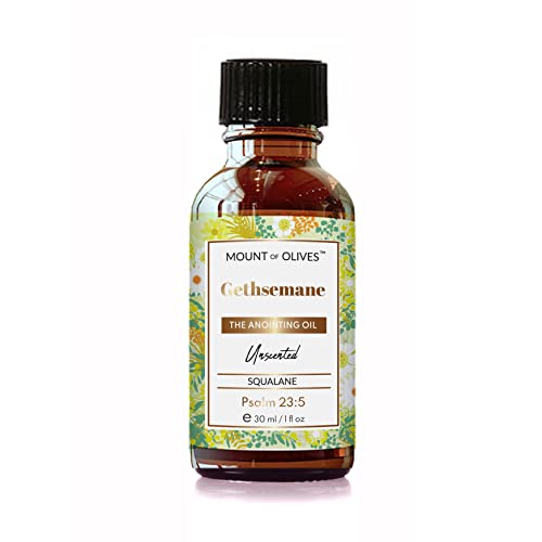 Mount of Olives The Anointing Oil (Gethsemane - The Anointing Oil, 30 mL / 1 fl oz) With Cosmeceuticals Derived from Biblical Botanicals - size: 1 Fl Oz (Pack of 1)