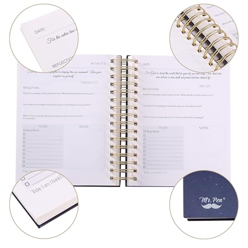 Mr. Pen- Christian Journals for Women & Men, 8.5" x 6.5", 365 Pages