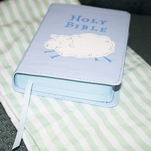 ICB, Really Woolly Holy Bible for Toddlers, Blue Leathersoft: International Children's Bible – Helping Little Hearts Grow in God's Love