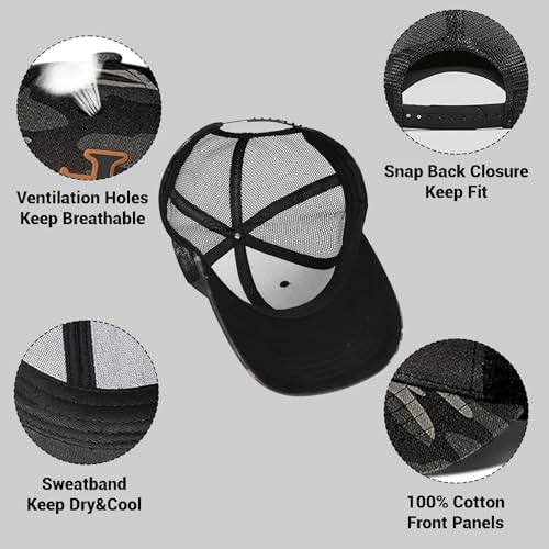 3D Embroidered Christian Hat for Men & Women, Jesus Faith Cross Hat, Religious Gifts for Christians Clothes - color: Leather - Camouflage
