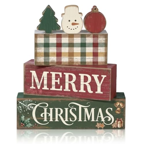 Christmas Decorations Indoor, Merry Christmas Snowman Tree Home Decor - style: Christmas