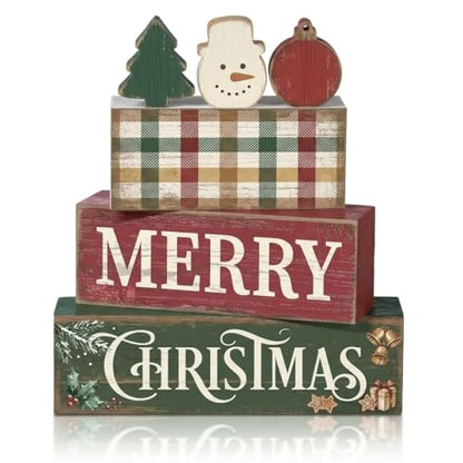 Christmas Decorations Indoor, Merry Christmas Snowman Tree Home Decor - style: Christmas