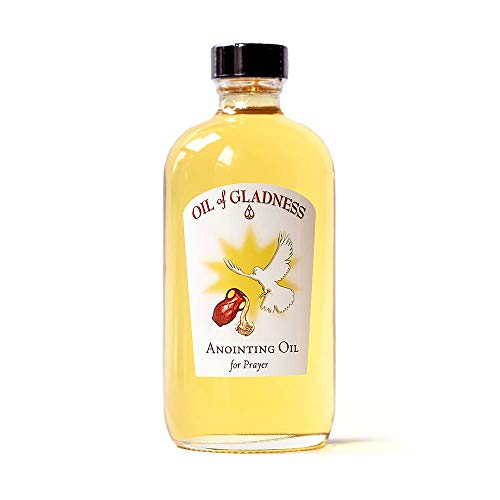 Oil of Gladness Pomegranate Anointing Oil - Oil for Daily Prayer, Ceremonies and Blessings 8 oz Bottle - size: 8 Ounce