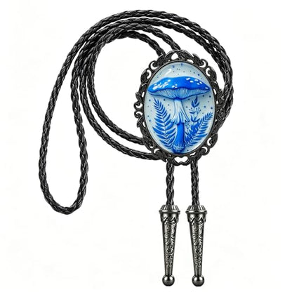 GelConnie Gothic Bolo Tie for Men Women 3D Art Western Cowboy Necktie - color: Jellyfish Bolo Tie